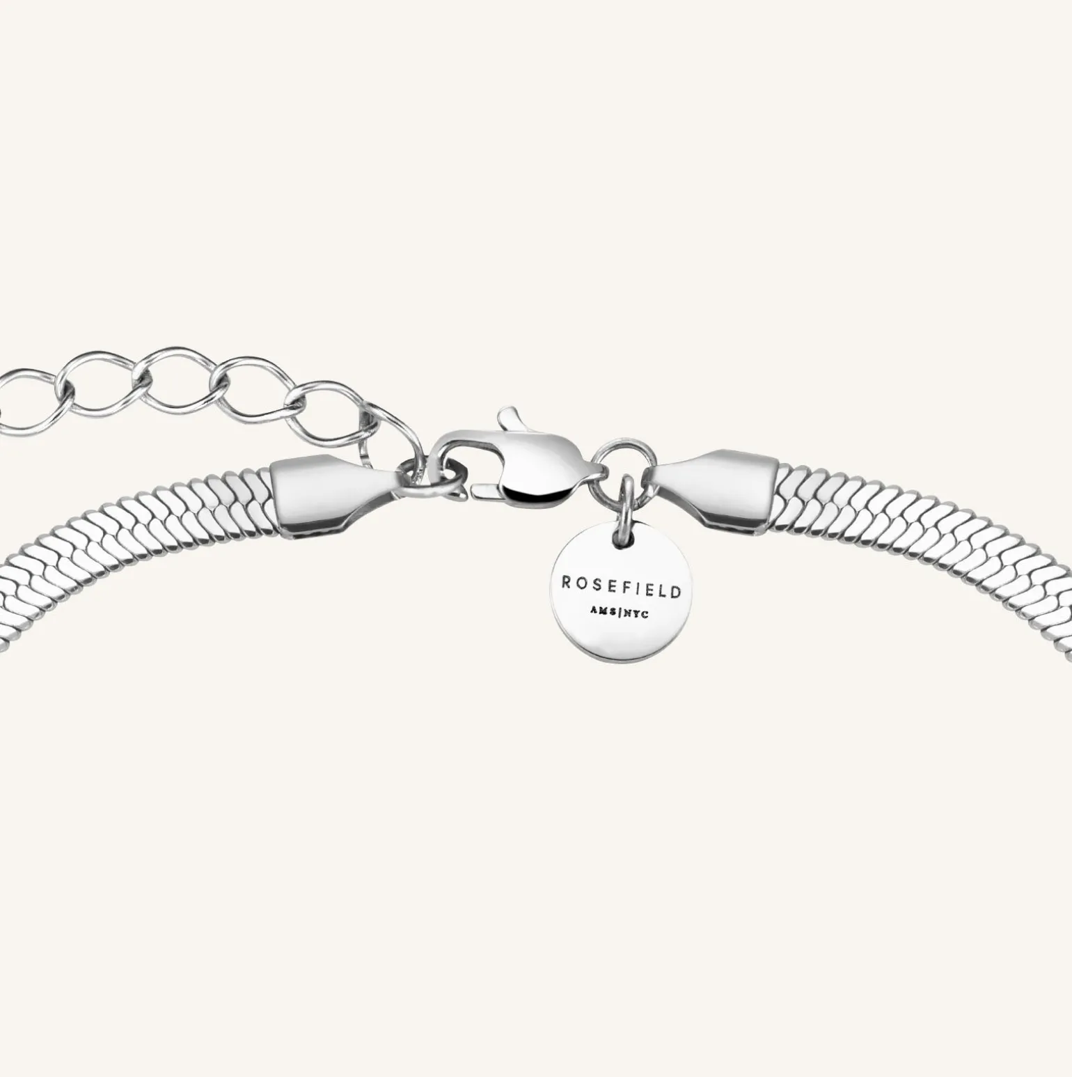 Snake Heart Choker Silver