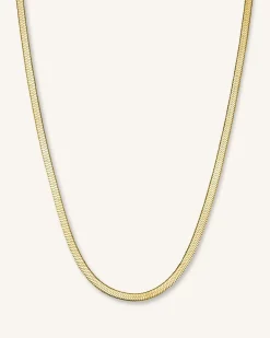 Snake Necklace Gold