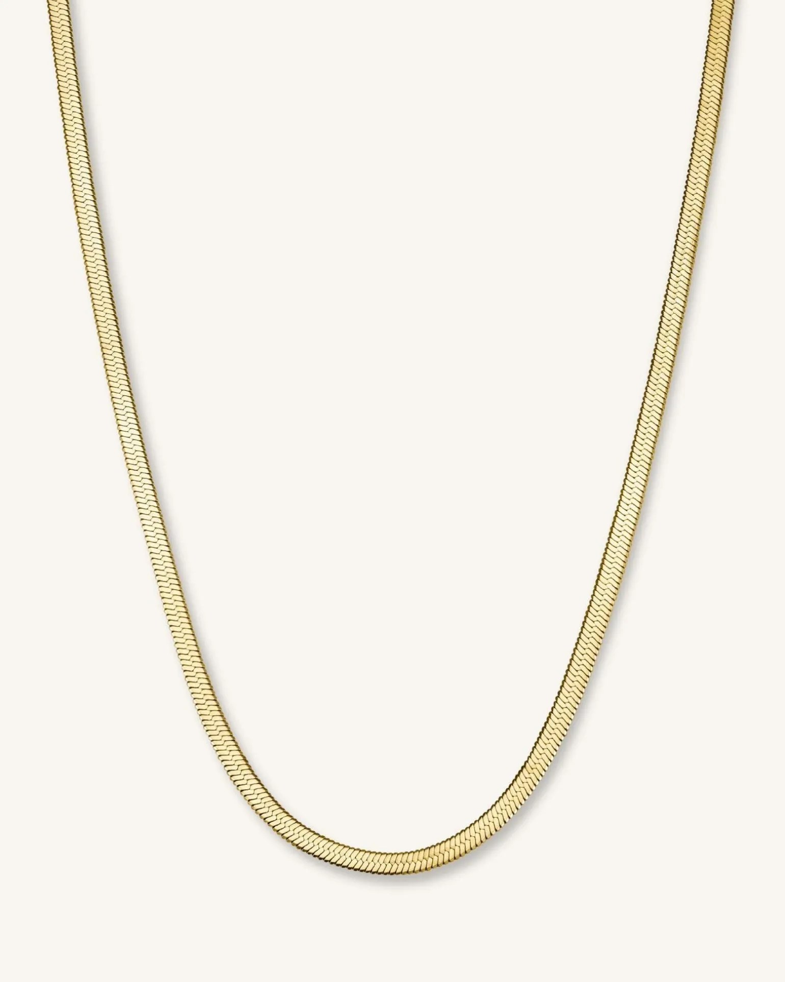 Snake Necklace Gold