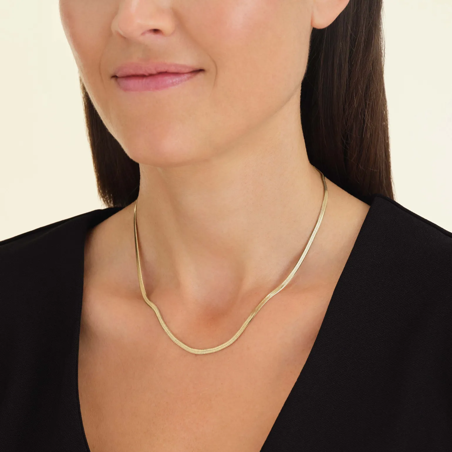 Snake Necklace Gold