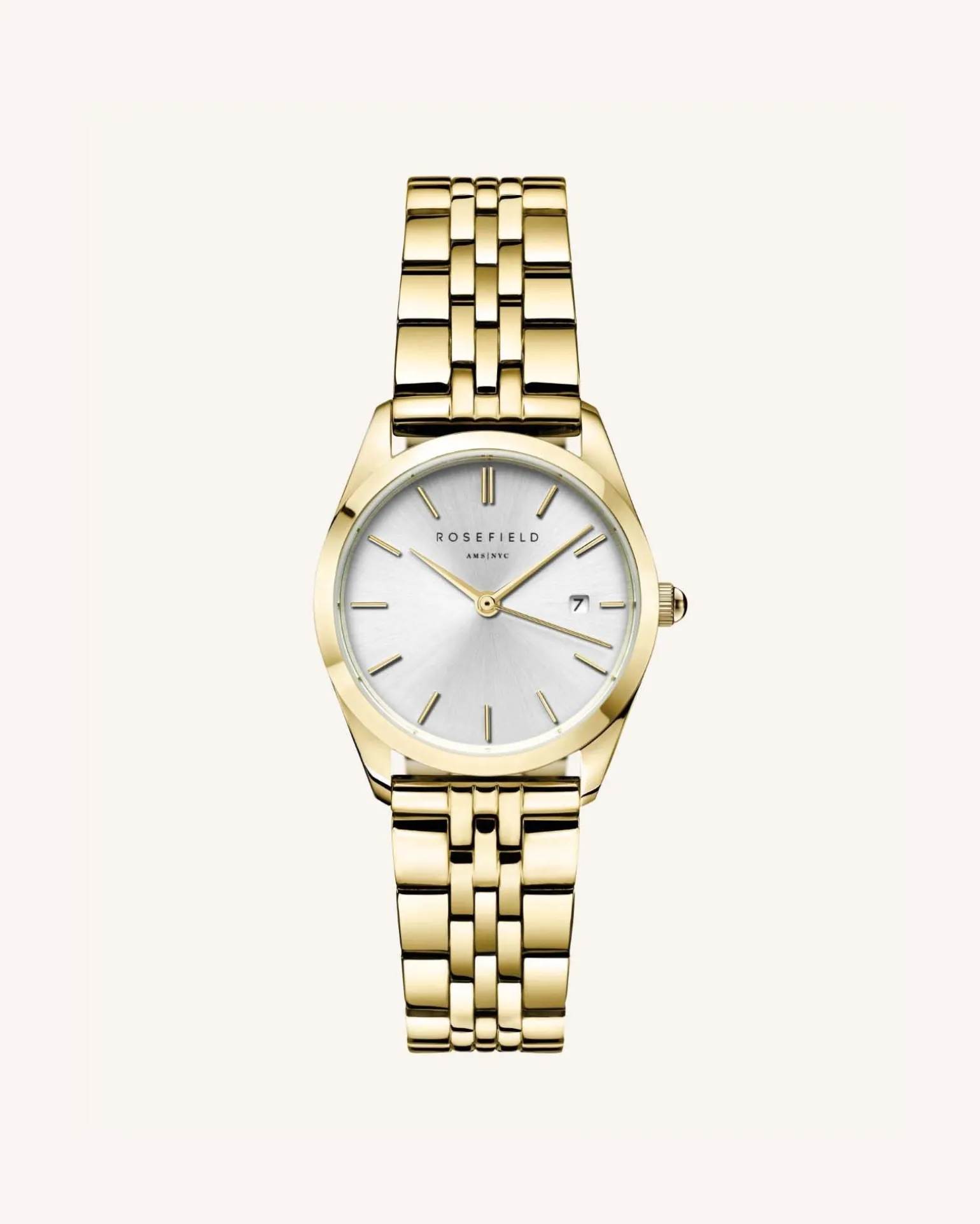 Steel Gold Tapered Strap
