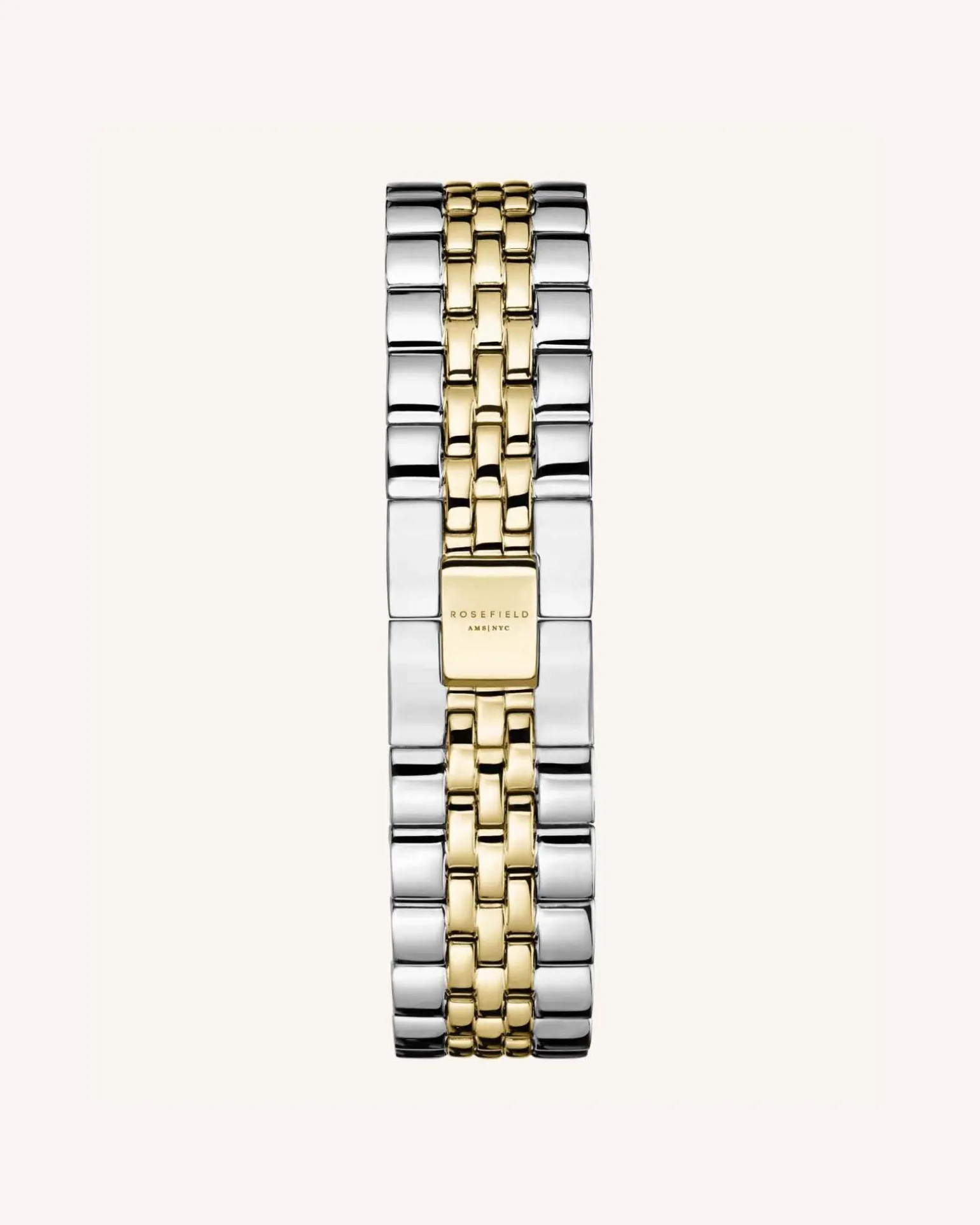Steel Silver Gold Strap