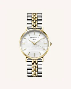 Steel Silver Gold Strap
