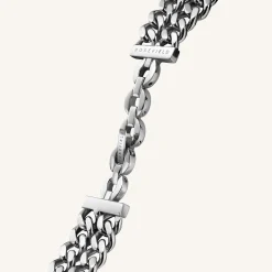 Studio Double Chain Silver
