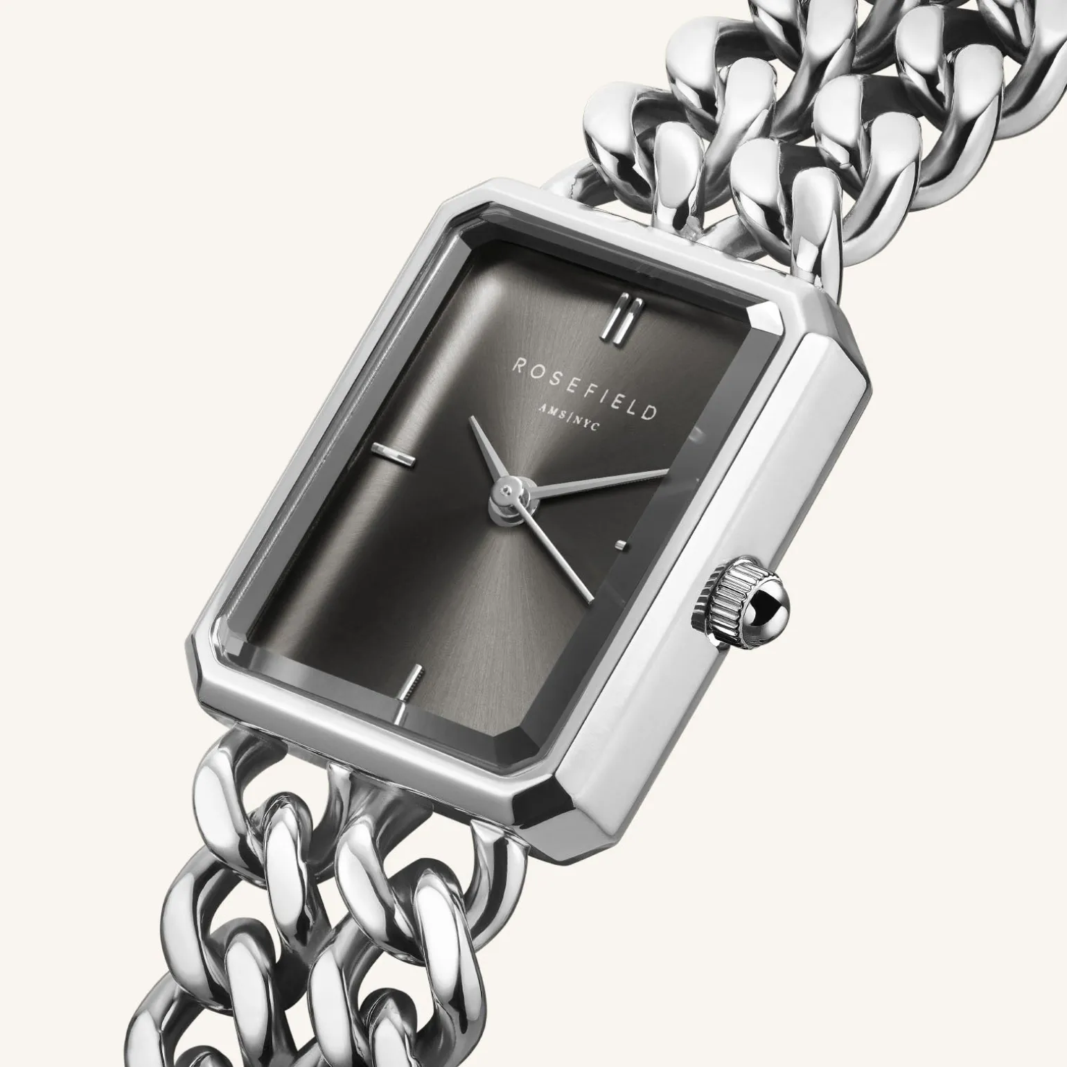Studio Double Chain Silver