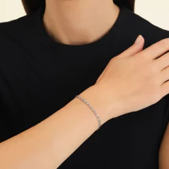 Swirl Bracelet Silver