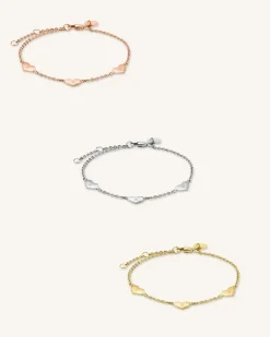 Triple Heart Bracelet