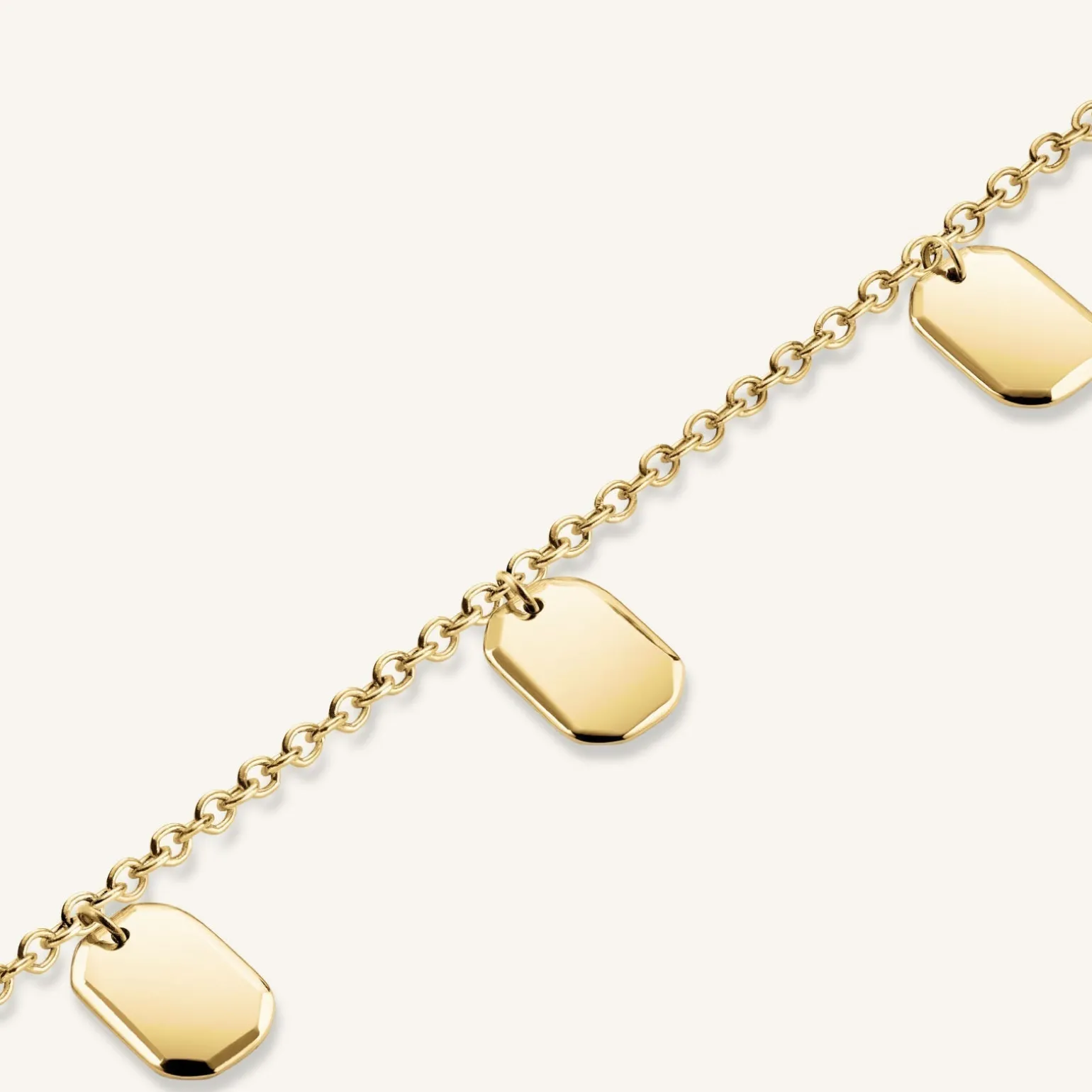 Triple Octagon Necklace