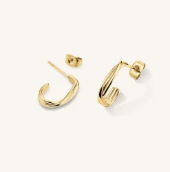 Twisted Wire Hoops