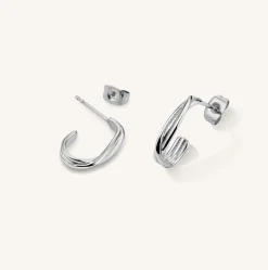Twisted Wire Hoops