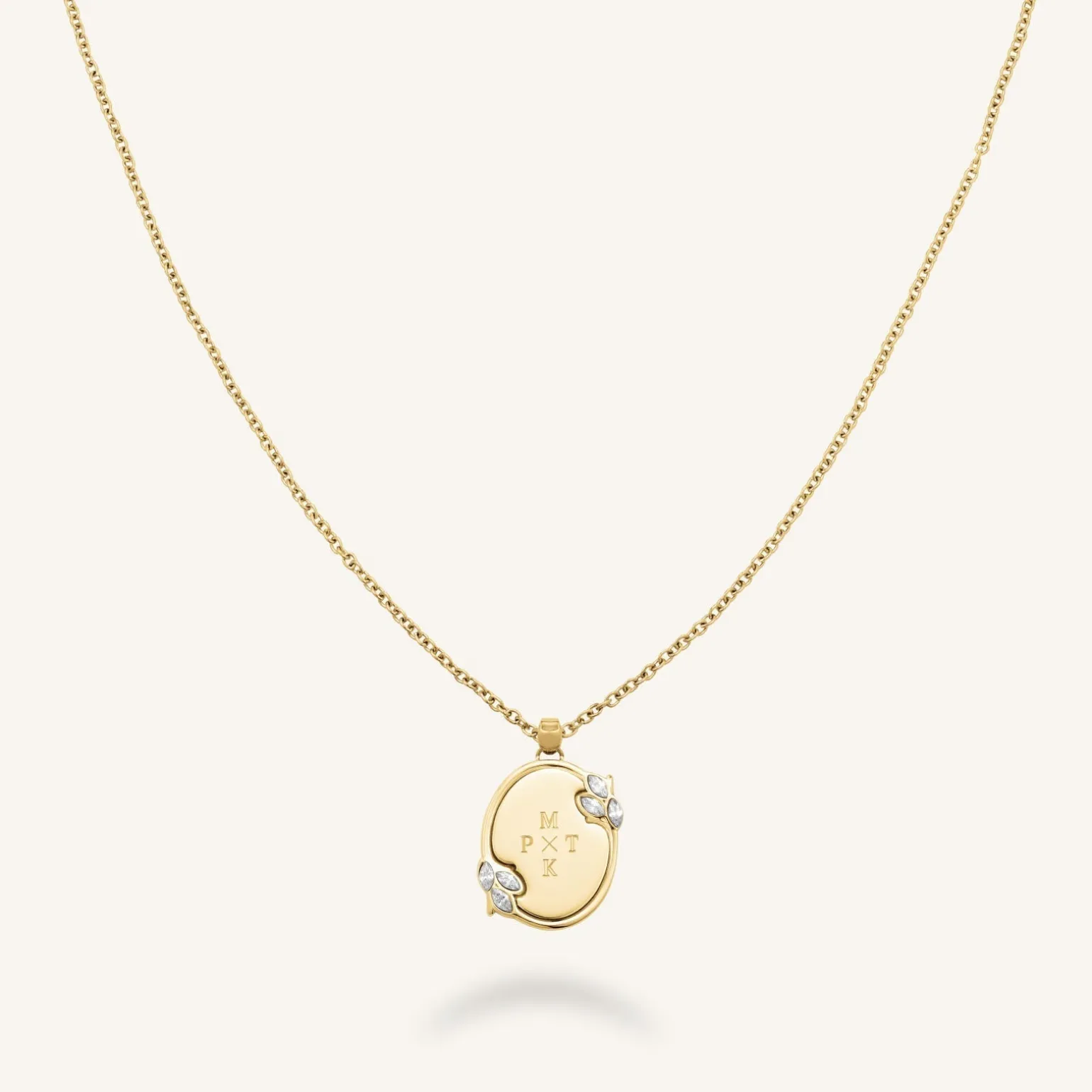 Vintage Oval Necklace