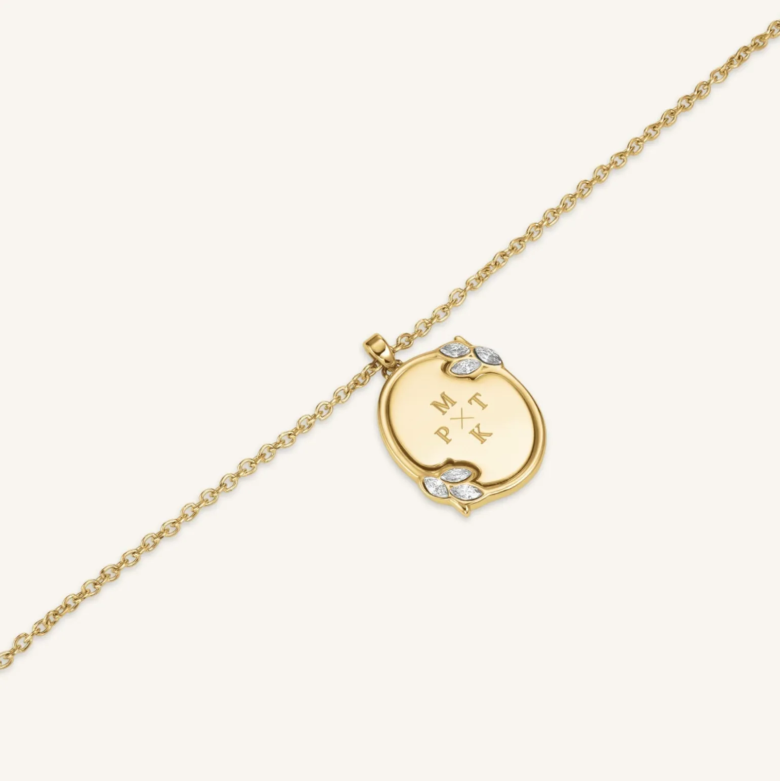 Vintage Oval Necklace