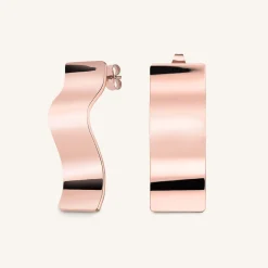 Wave Charm Earring