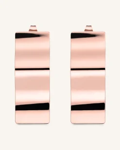 Wave Charm Earring
