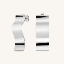 Wave Charm Earring